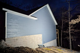 a picture of the siding we installed on a existing home in Miami OK